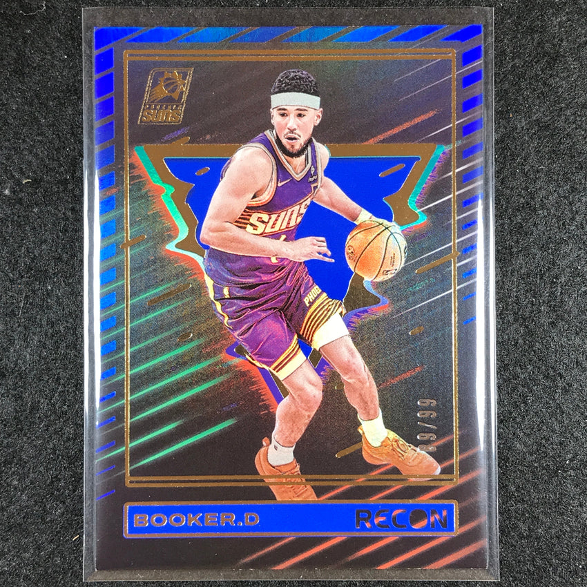 2023-24 Recon DEVIN BOOKER Base Blue Holo 89/99 No. 176