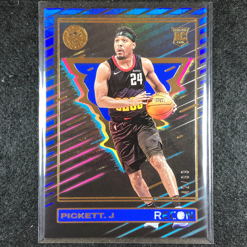 2023-24 Recon JALEN PICKETT Rookie Base Blue Holo 42/99 #203