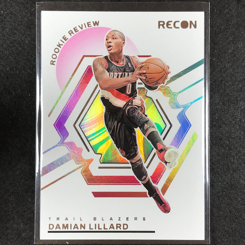 2023-24 Recon DAMIAN LILLARD Rookie Review Base #4