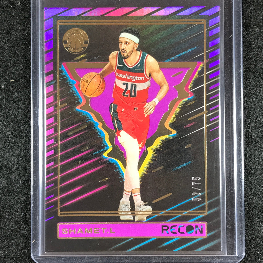 2023-24 Recon LANDRY SHAMET Base Purple Holo 52/75 #21