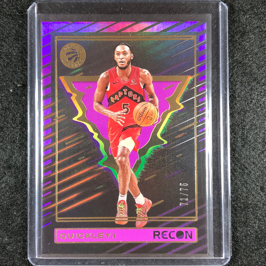 2023-24 Recon IMMANUEL QUICKLEY Base Purple Holo 71/75 #76