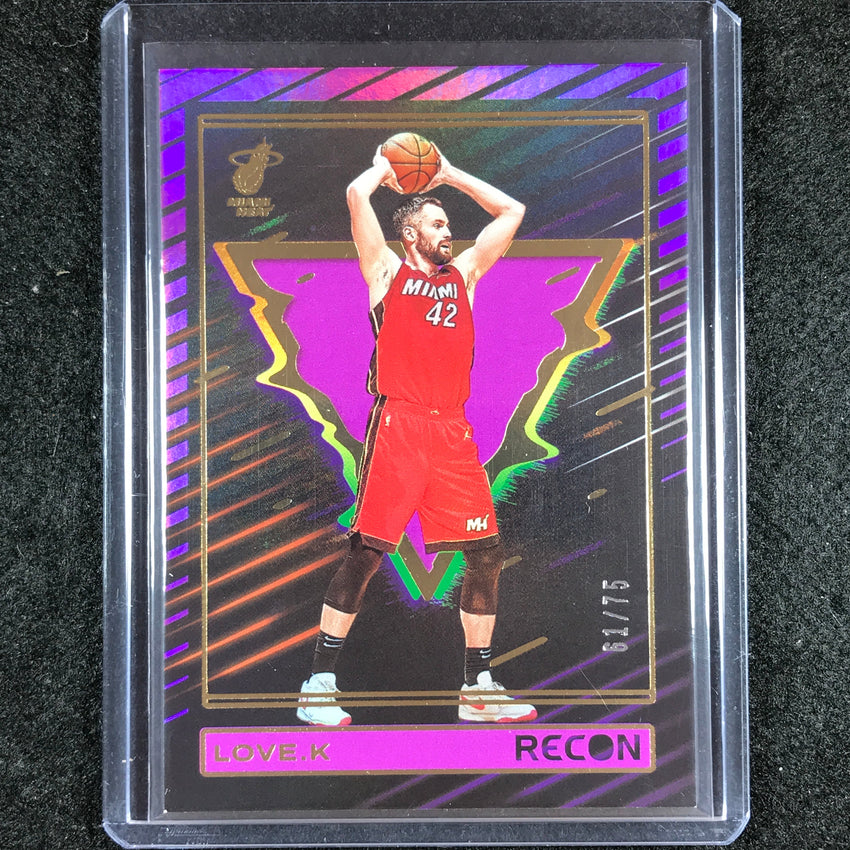 2023-24 Recon KEVIN LOVE Base Purple Holo 61/75 #77