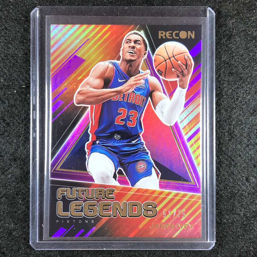 2023-24 Recon JADEN IVEY Future Legends Purple 51/75