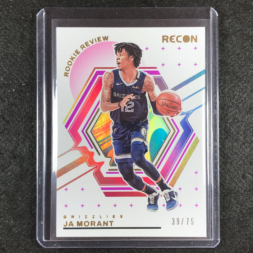 2023-24 Recon JA MORANT Rookie Review Purple 39/75