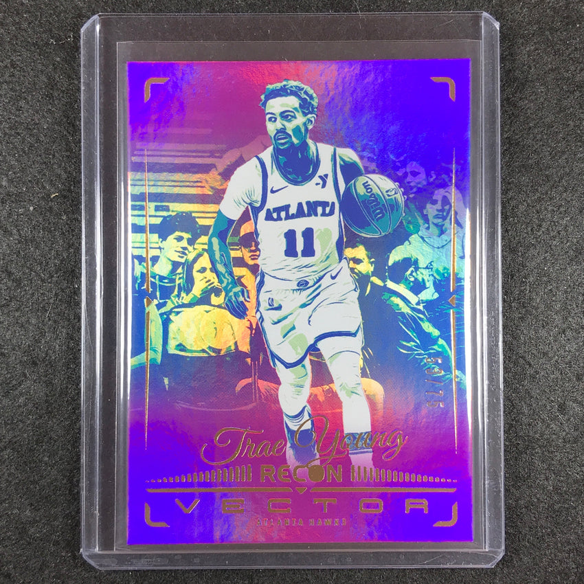 2023-24 Recon TRAE YOUNG Vector Purple 53/75