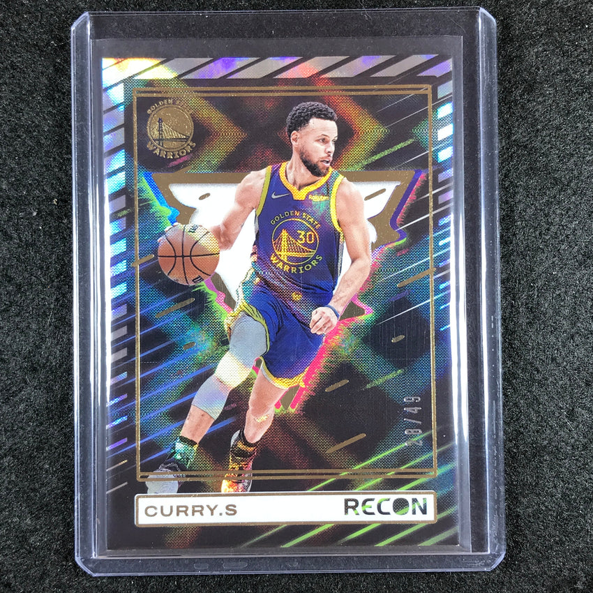 2023-24 Recon STEPHEN CURRY Base Effect Holo 28/49 No. 148