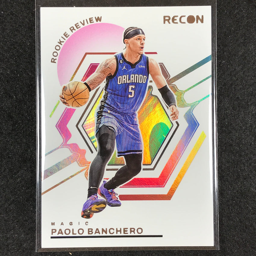 2023-24 Recon PAOLO BANCHERO Rookie Review Base #10