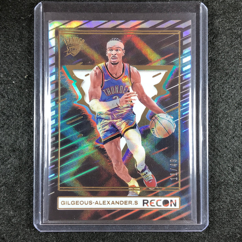 2023-24 Recon SHAI GILGEOUS-ALEXANDER Base Effect Holo 11/49 No. 178