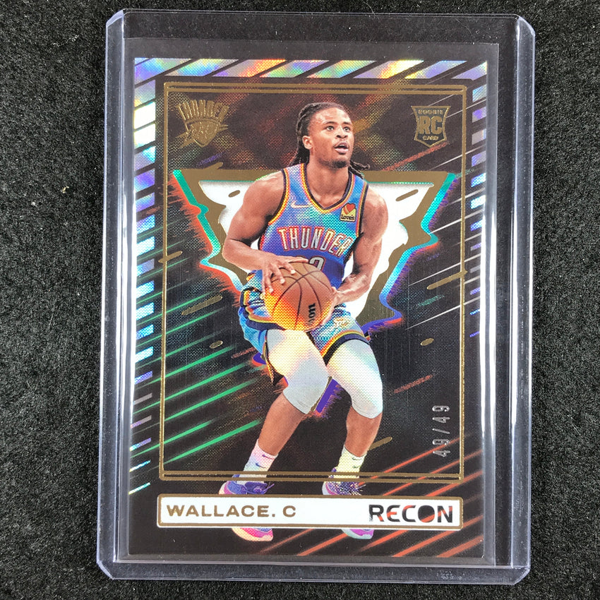 2023-24 Recon CASON WALLACE Rookie Base Effect Holo 49/49 No. 244