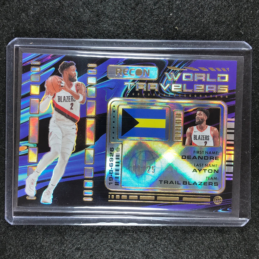 2023-24 Recon DEANDRE AYTON World Travelers Effect 8/25