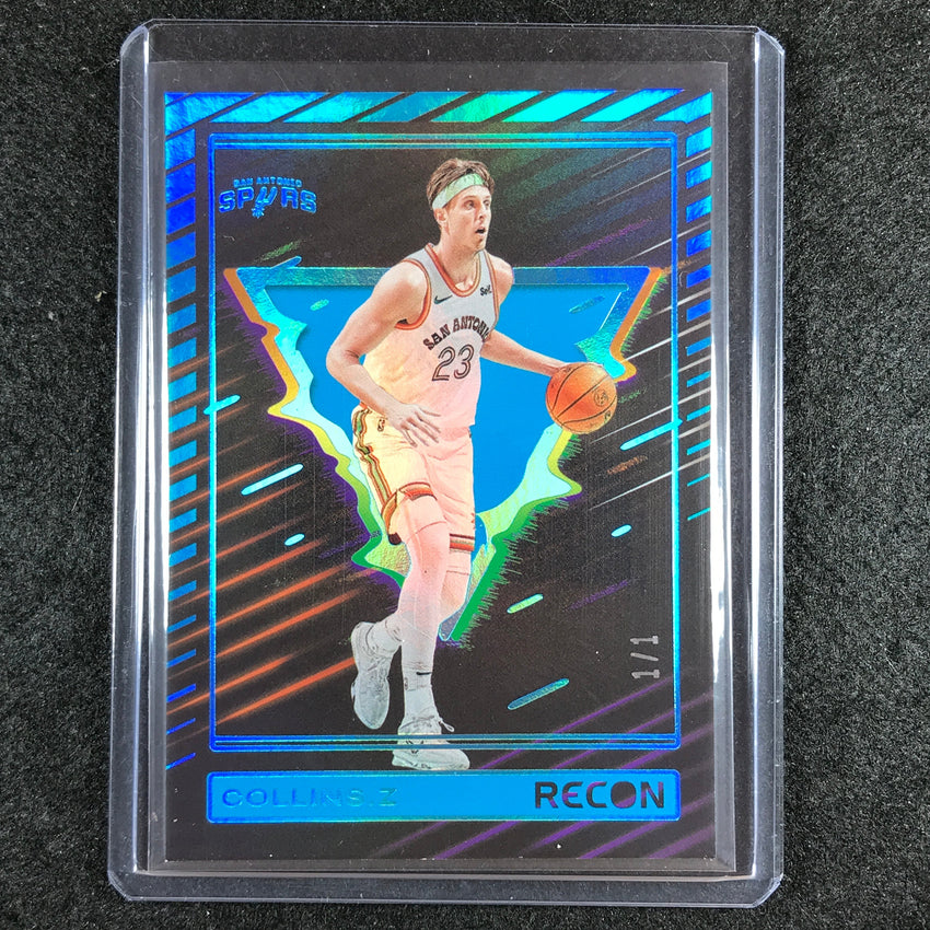 2023-24 Recon ZACH COLLINS Base Platinum Holo 1/1