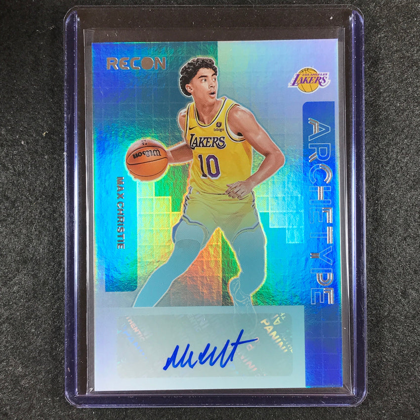 2023-24 Recon MAX CHRISTIE Archetype Signatures Auto No. MAX