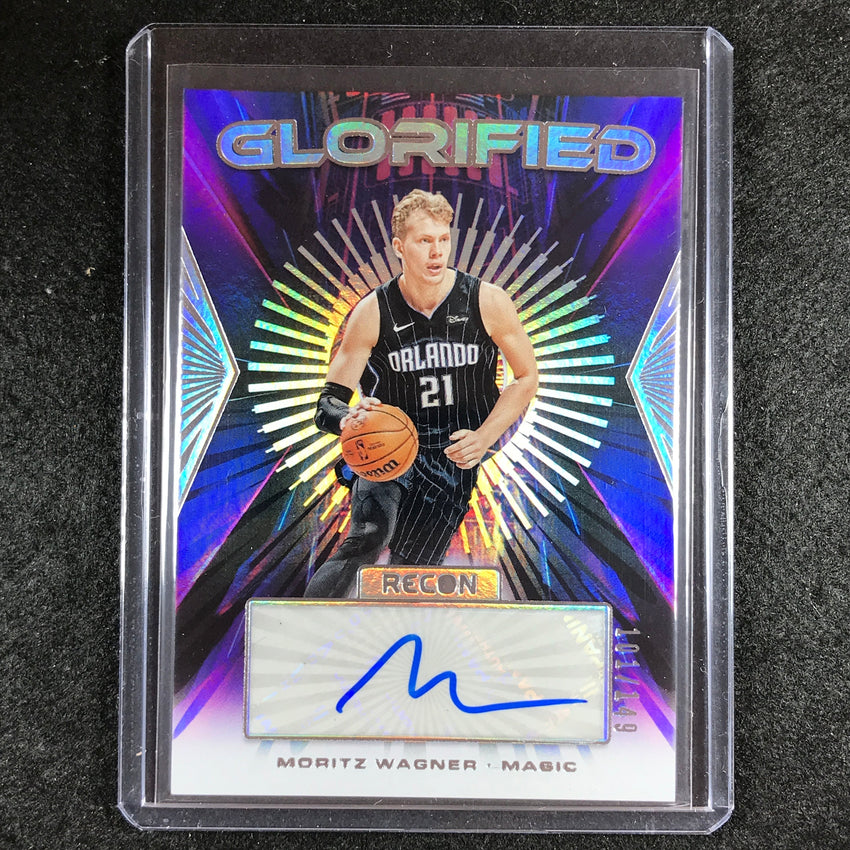 2023-24 Recon MORITZ WAGNER Glorified Signatures Auto 101/149