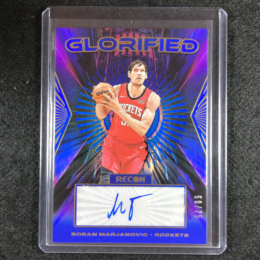 2023-24 Recon BOBAN MARJANOVIC Glorified Signatures Auto Blue 50/75