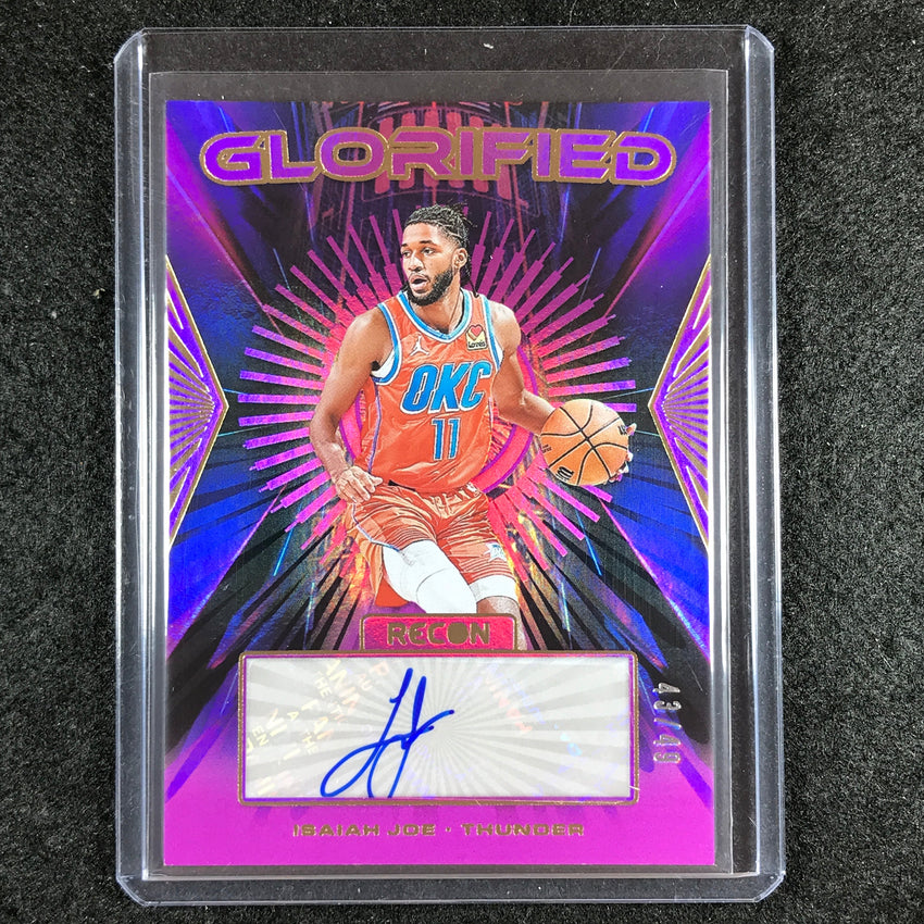 2023-24 Recon ISAIAH JOE Glorified Signatures Auto Purple 43/49