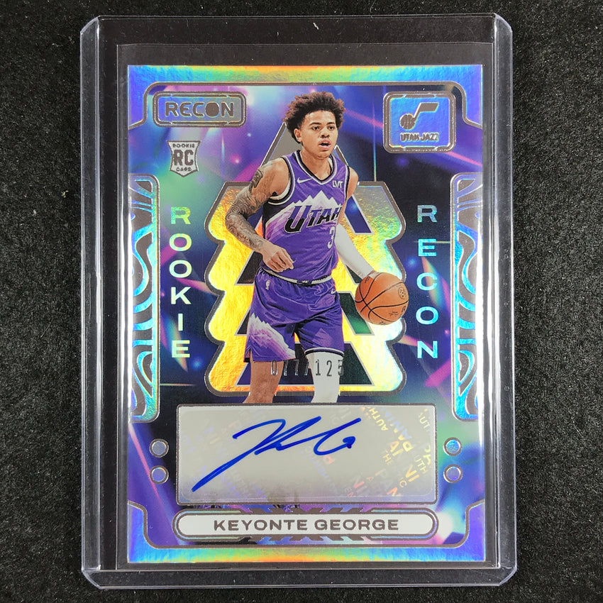 2023-24 Recon KEYONTE GEORGE Rookie Recon Auto Base 77/125