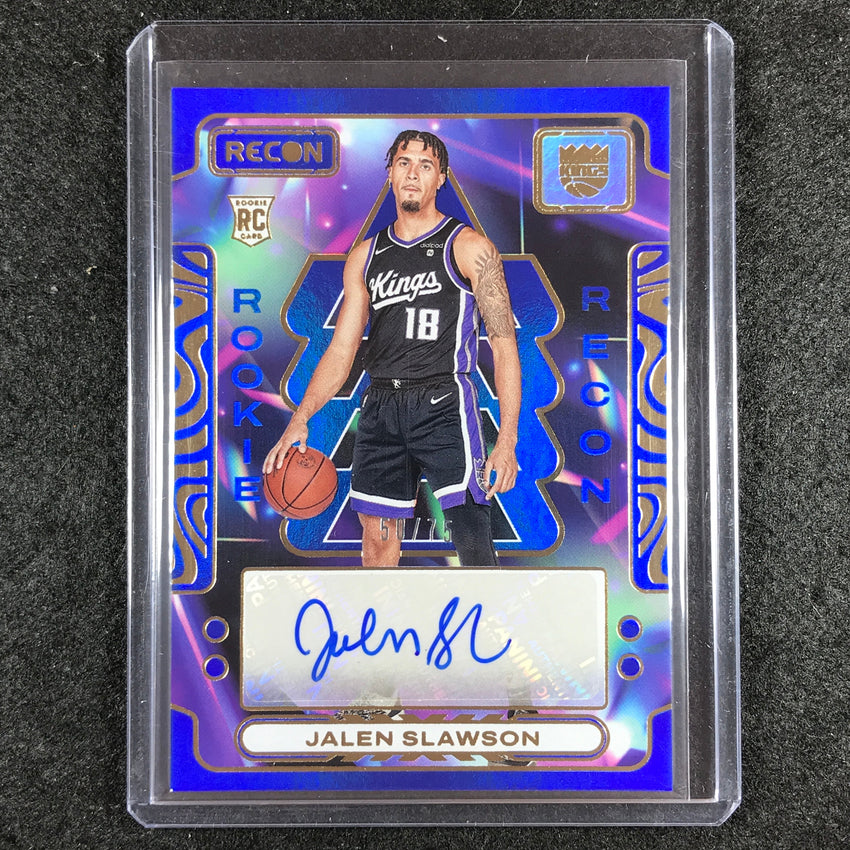 2023-24 Recon JALEN SLAWSON Rookie Recon Auto Blue 50/75