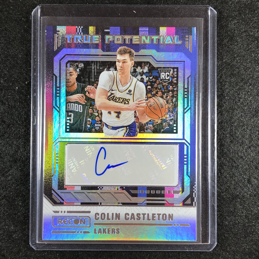 2023-24 Recon COLIN CASTLETON True Potential Rookie Auto Base 130/149
