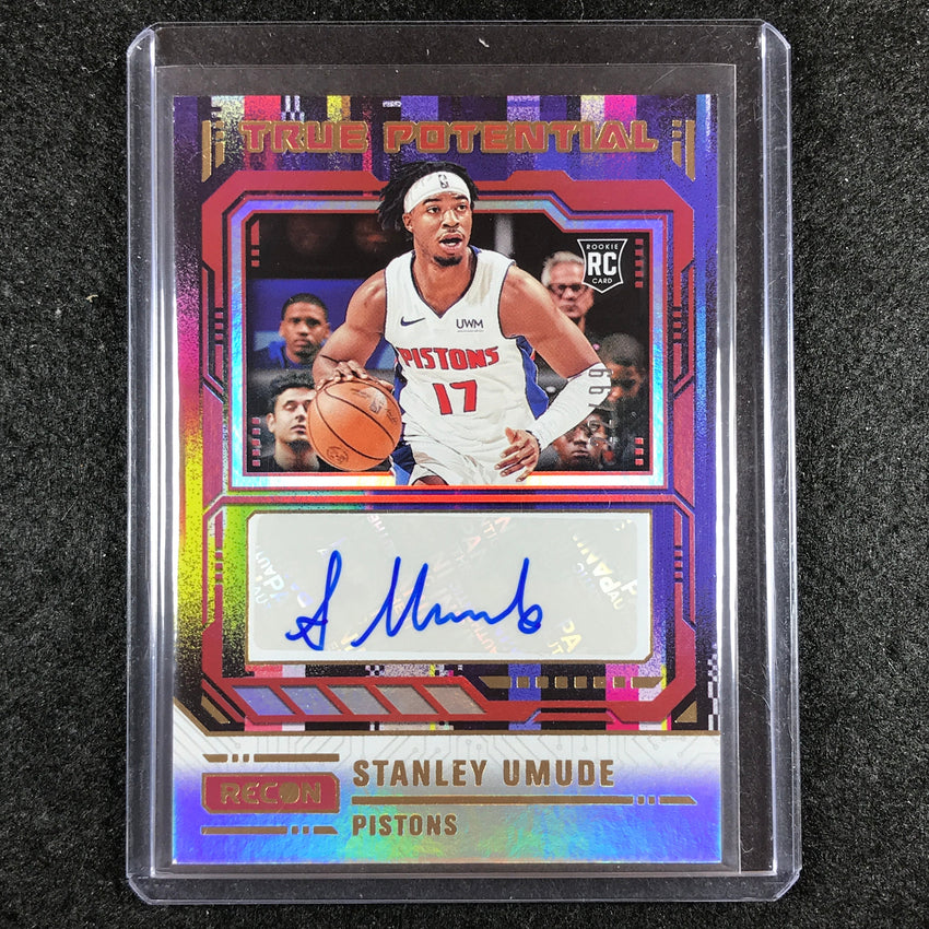 2023-24 Recon STANLEY UMUDE True Potential Rookie Auto Red 22/99