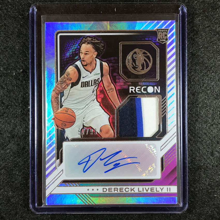 2023-24 Recon DERECK LIVELY II Rookie Patch Auto 57/99