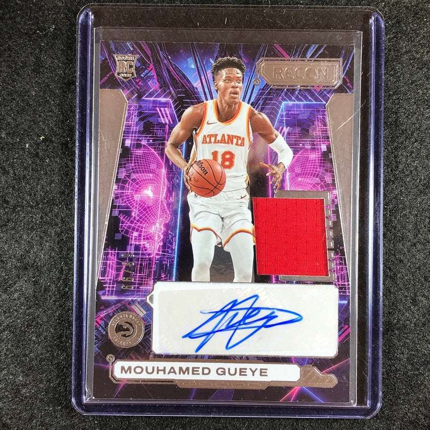 2023-24 Recon MOUHAMED GUEYE Novice Rookie Jersey Auto 68/99