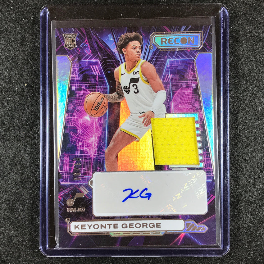 2023-24 Recon KEYONTE GEORGE Novice Rookie Jersey Auto 81/99