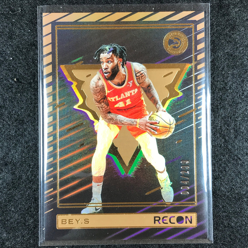 2023-24 Recon SADDIQ BEY Base Bronze Holo 4/299 #85