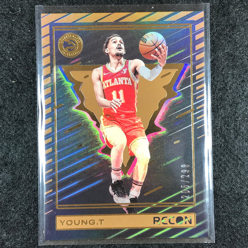 2023-24 Recon TRAE YOUNG Base Bronze Holo 205/299 #123