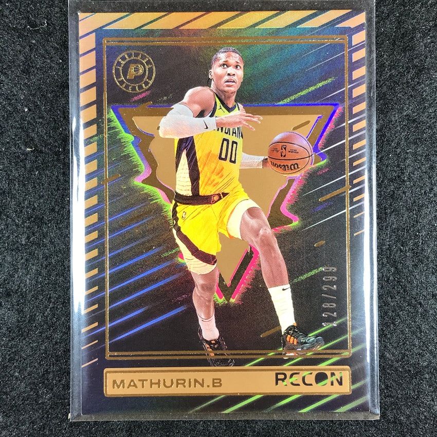 2023-24 Recon BENNEDICT MATHURIN Base Bronze Holo 128/299 #149