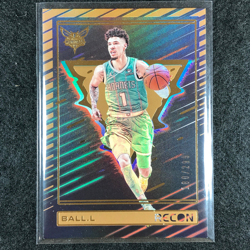 2023-24 Recon LAMELO BALL Base Bronze Holo 180/299 No. 185