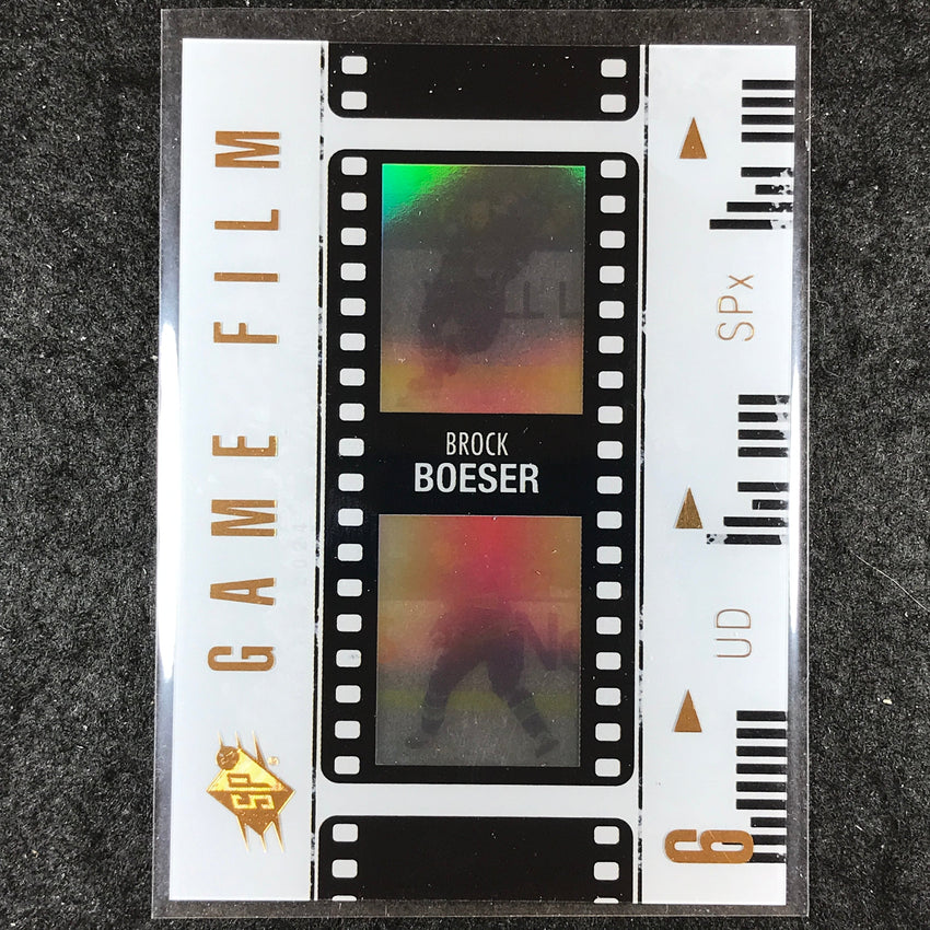 2024-25 SPx Hockey BROCK BOESER Game Film #5