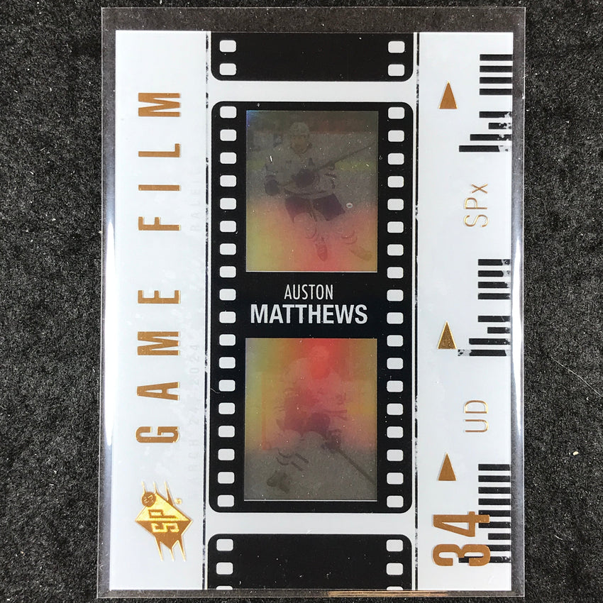 2024-25 SPx Hockey AUSTON MATTHEWS Game Film #12