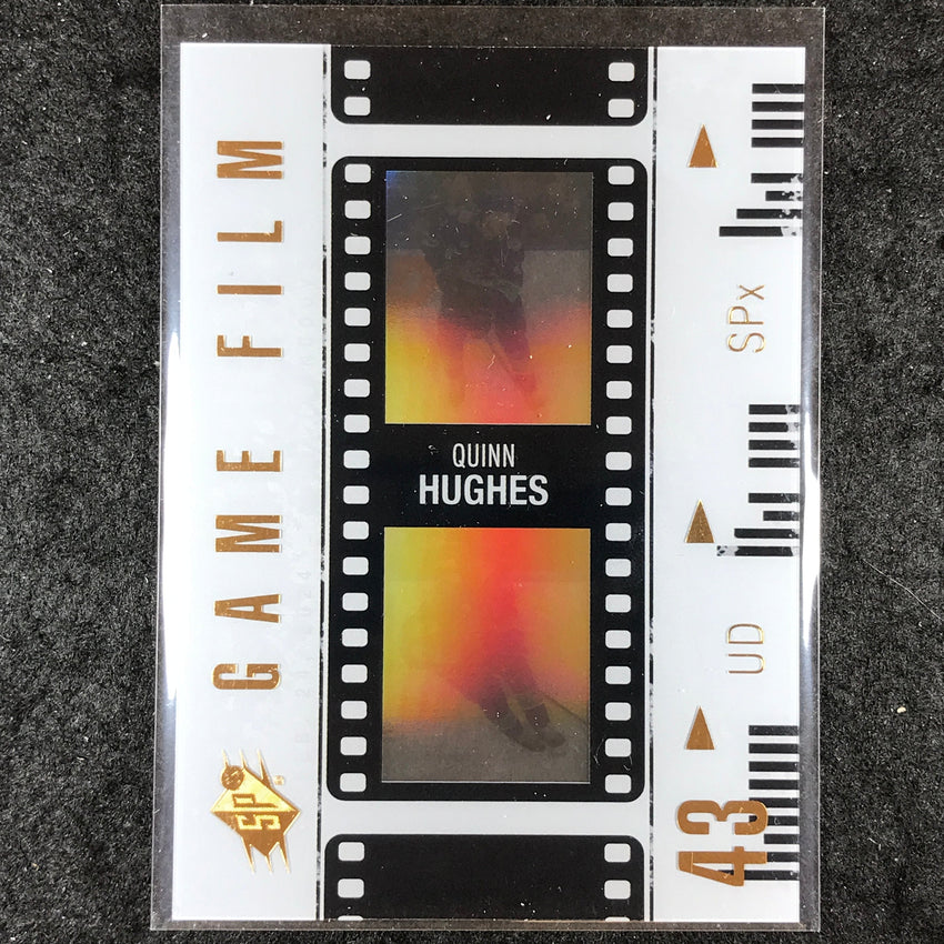 2024-25 SPx Hockey QUINN HUGHES Game Film #15