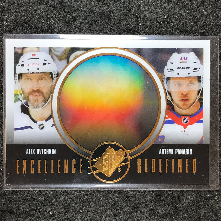 2024-25 SPx Hockey ALEX OVECHKIN ARTEMI PANARIN Excellence Redefined #1