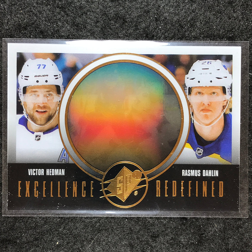 2024-25 SPx Hockey VICTOR HEDMAN RASMUS DAHLIN Excellence Redefined #3