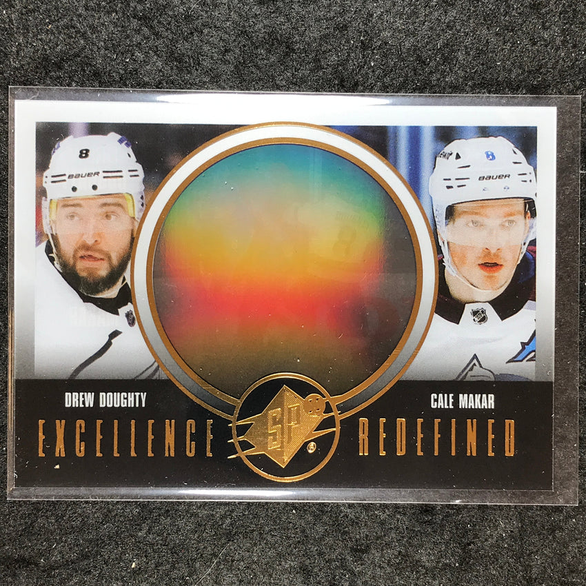 2024-25 SPx Hockey DREW DOUGHTY CALE MAKAR Excellence Redefined #4