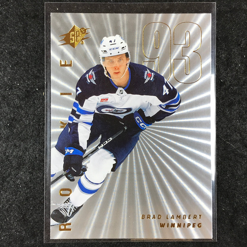 2024-25 SPx Hockey BRAD LAMBERT Rookie Base Silver #143