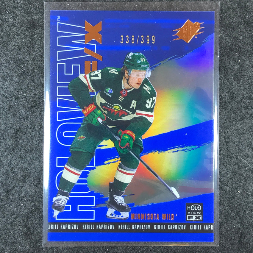 2024-25 SPx Hockey KIRILL KAPRIZOV Holoview F/X Blue 338/399 #20