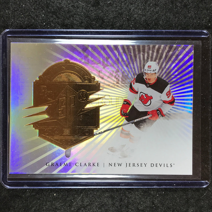 2024-25 SPx Hockey GRAEME CLARKE Finite Rookie Gold 160/199 #38