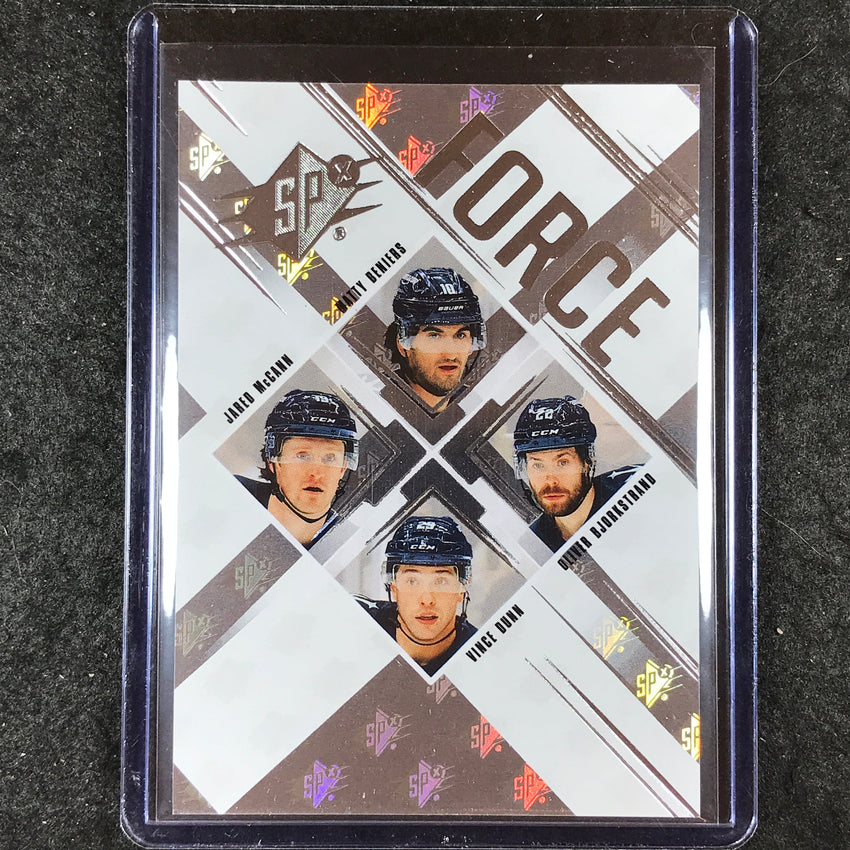 2024-25 SPx Hockey BENIERS MCCANN BJORKSTRAND DUNN Force SSP #BMBD
