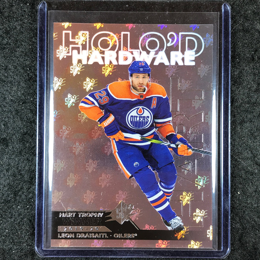 2024-25 SPx Hockey LEON DRAISAITL Holo'd Hardware SSP #LD
