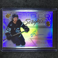 2024-25 SPx Hockey LOGAN MORRISON SuperScripts Rookie Auto #LM