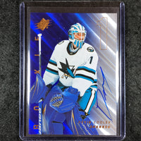 2024-25 SPx Hockey DEVIN COOLEY Base Rookie Auto Blue 56/199