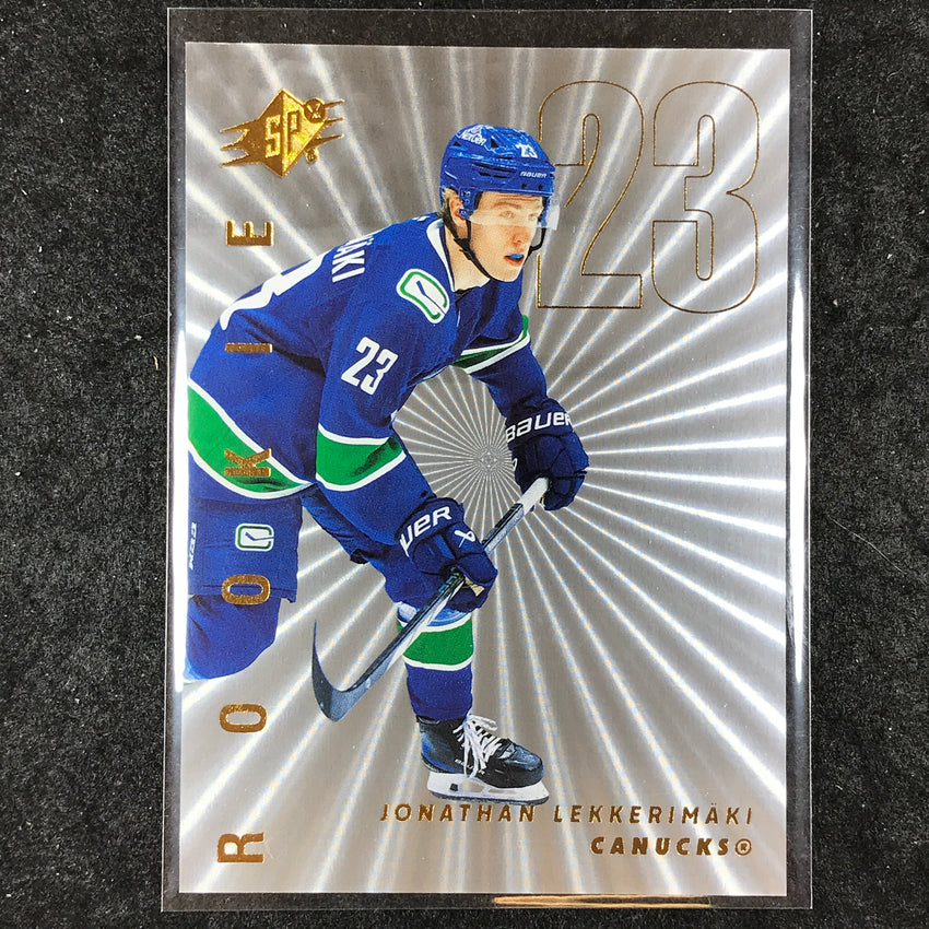 2024-25 SPx Hockey JONATHAN LEKKERIMAKI Extended Rookie Silver Silver #155