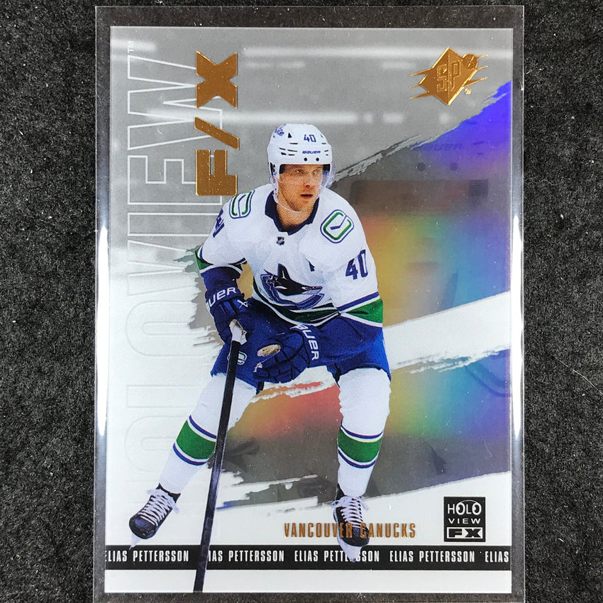 2024-25 SPx Hockey ELIAS PETTERSSON Holoview F/X #16