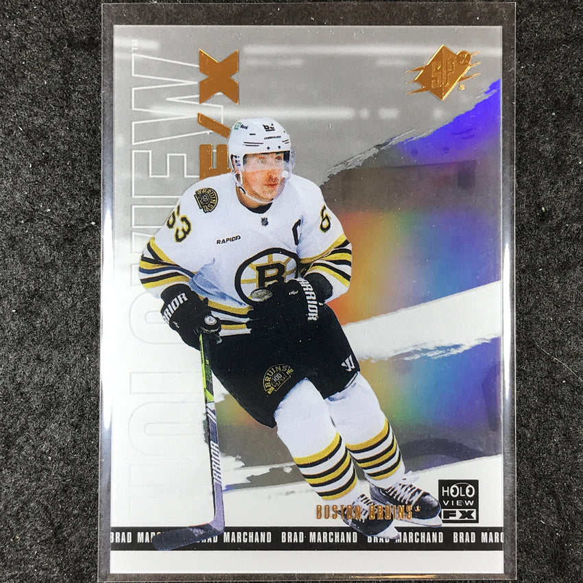 2024-25 SPx Hockey BRAD MARCHAND Holoview F/X #21