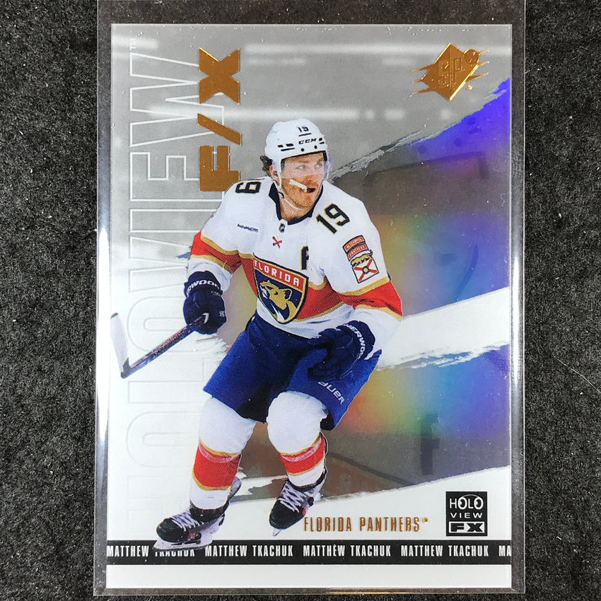 2024-25 SPx Hockey MATTHEW TKACHUK Holoview F/X #22