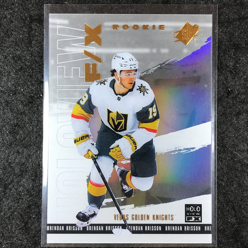2024-25 SPx Hockey BRENDAN BRISSON Rookie Holoview F/X #39