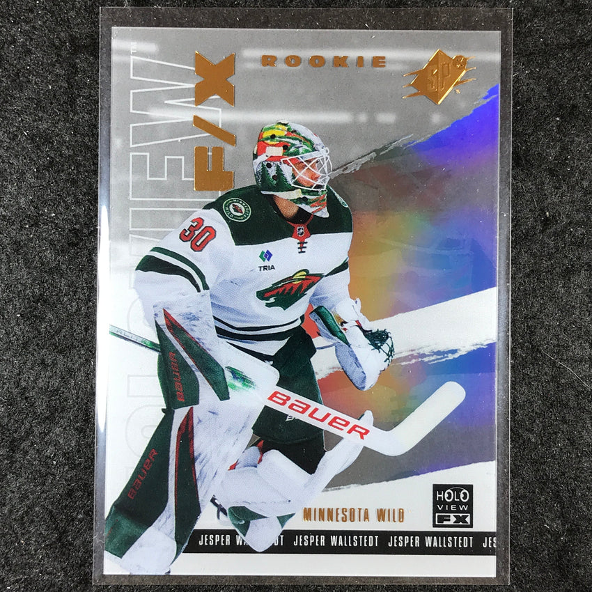 2024-25 SPx Hockey JESPER WALLSTEDT Rookie Holoview F/X #40