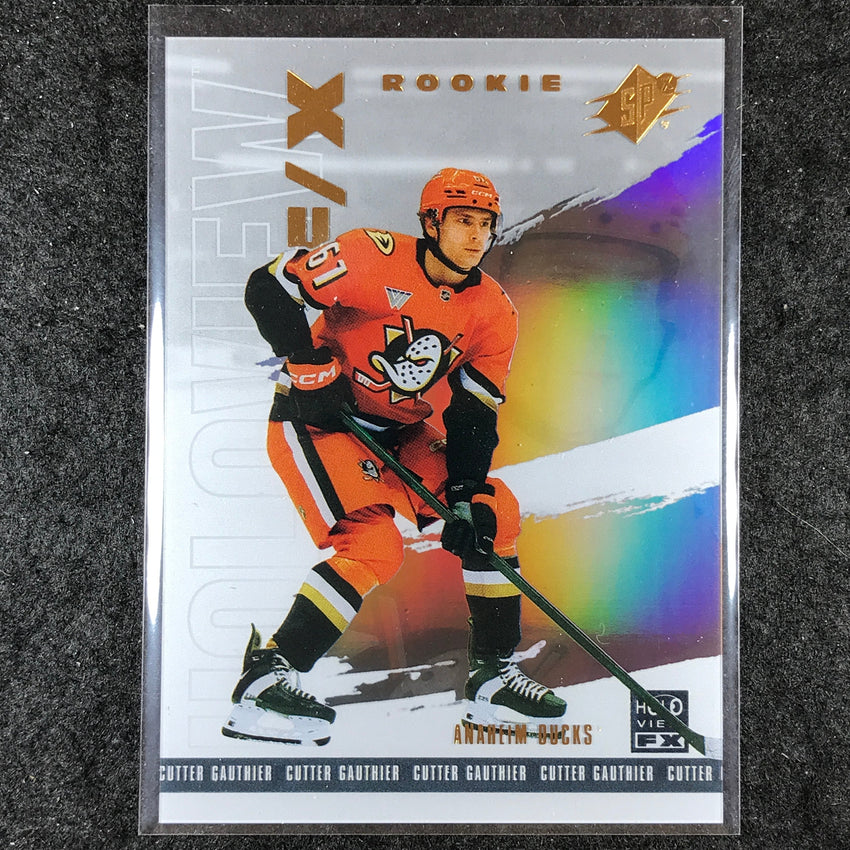 2024-25 SPx Hockey CUTTER GAUTHIER Rookie Holoview F/X #45